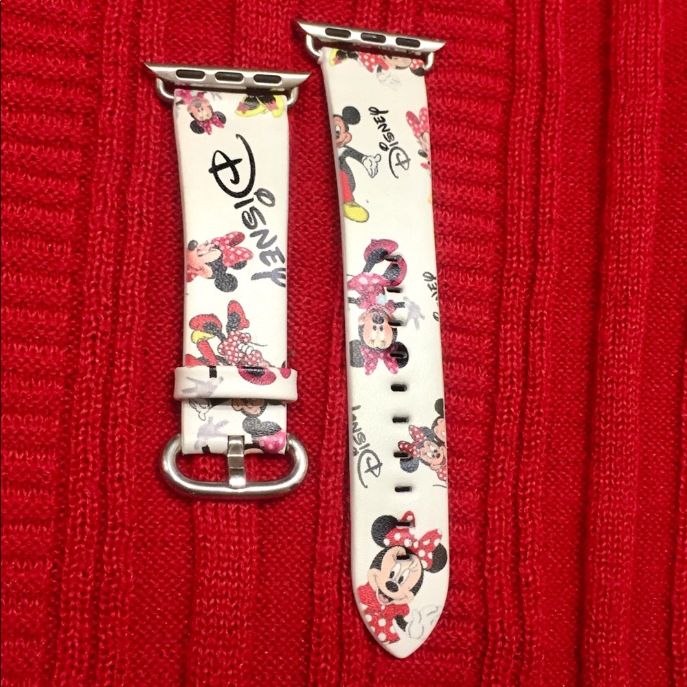 38mm/40mm Minnie Mouse Apple Watch Leather Band - Picture 7 of 7